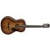 Fender PM-2E Parlor Limited Aged Cognac Burst Front Angle