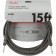 Fender Professional Series Instrument Cable 15 Foot Gray Tweed Front