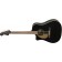 Fender Redondo Player Left Handed Jetty Black Front Angle