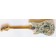 Fender Shawn Mendes Musicmaster Yellow Floral Back