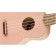 Fender Venice Soprano Ukulele Shell Pink Soundhole