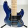 FGN J-Standard Mighty Jazz JMJ5-ASH-M See-Through Blue Burst