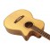 Freshman SONGOC OM Cutaway Electric Acoustic Guitar Angle