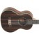 Freshman UKEBONYT8STRING 8-String Tenor Ukulele Ebony Body Angle