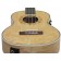 Freshman UKASHTE Left Handed Ash Tenor Ukulele with EQ and Tuner Body Detail