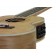 Freshman UKASHTE Left Handed Ash Tenor Ukulele with EQ and Tuner Body Detail 2