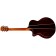 Faith FVHG3 Venus HiGloss Concert Cutaway Electro Acoustic Guitar Back Angle