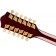 Grestch G5422G-12 Electromatic 12 String Walnut Stain Headstock Back