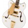 Gretsch G5422GLH Electromatic Classic Double Cut Left Handed Snowcrest White Body Detail