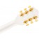 Gretsch G5422GLH Electromatic Classic Double Cut Left Handed Snowcrest White Headstock Back