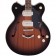 Gretsch G2622-P90 Streamliner Center Block Double-Cut P90 with V-Stoptail Laurel Fingerboard Havana Burst Body