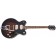 Gretsch G2622T-P90 Streamliner Center Block Double-Cut P90 with Bigsby Laurel Fingerboard Brownstone Front Angle
