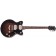 Gretsch G2655-P90 Streamliner Center Block Jr Double-Cut P90 with V-Stoptail Laurel Fingerboard Brownstone Front Angle 2
