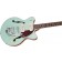 Gretsch G2655T-P90 Streamliner Center Block Jr Double-Cut P90 with Bigsby Laurel Fingerboard Two-Tone Mint Metallic and Vintage Mahogany Stain Body Angle