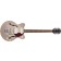 Gretsch G2655T-P90 Streamliner Center Block Jr Double-Cut P90 with Bigsby Laurel Fingerboard Two-Tone Sahara Metallic and Vintage Mahogany Stain Front