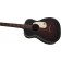 Gretsch G9500 Jim Dandy 24 Scale Flat Top Guitar 2-Colour Sunburst Body Angle