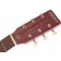 Gretsch G9500 Limited Edition Jim Dandy Oxblood Headstock