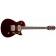 Gretsch Limited Edition Streamliner G2217 Jr Jet Club Broad'Tron Dark Cherry Metallic Front