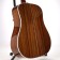 Guild D-55 Dreadnought Acoustic Natural Body Back Angle