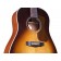 Guild DS-240 Memoir Slope Shoulder Vintage Sunburst Gloss Body Detail