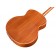 Guild F-240E Natural Body Back Angle