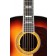 Guild F-512E Rosewood Antique Burst Body Detail