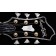 Hagstrom Super Swede Limited Edition Cosmic Black Burst Headstock