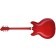 Hagstrom Super Viking Guitar Wild Cherry Transparent Back