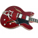 Hagstrom Tremar Viking Deluxe Wild Cherry Transparent body