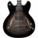 Hagstrom Viking Baritone Cosmic Black Burst Body