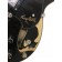 Hagstrom Viking Deluxe 12 String Guitar Black (Repaired)