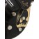 Hagstrom Viking Deluxe 12 String Guitar Black (Repaired)