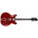 Hagstrom Viking Deluxe 12 String Guitar Wild Cherry Transparent