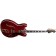 Hagstrom ’67 Viking II Wild Cherry Transparent Front Angle