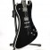 Hagstrom Fantomen Custom Black Body Angle