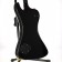 Hagstrom Fantomen Custom Black Body Back Angle