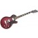 Hagstrom Super Swede MK3 Crimson Flame Angle