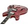 Hagstrom Viking Wild Cherry Transparent Semi Acoustic Guitar