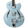 Hofner Verythin Single Cutaway Light Blue Semi Acoustic Body