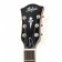 Hofner Verythin Standard CT Transparent Red Semi Acoustic Guitar Headstock