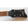 Hofner Violin Bass Contemporary Series Transparent Black Flame Maple Headstock