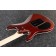Ibanez SA560MB Aqua Blue Flat Body Back