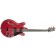 Ibanez AMH90 Cherry Red Flat Front Angle