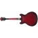 Ibanez AS53 Sunburst Red Flat Back