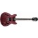 Ibanez AS53-TRF Transparent Red Flat Artcore Front