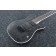 Ibanez FRIX7FEAH Iron Label Charcoal Stained Flat Body Front