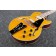 Ibanez GB10EM George Benson Antique Amber Body Angle