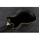 Ibanez JSM20 John Scofield Black Low Gloss Body Back Angle