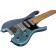 Ibanez Q547 Blue Chameleon Metallic Matte Body Angle