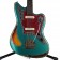 Kauffmann '63 JG Sherwood Green over Three Tone Sunburst Heavy Relic